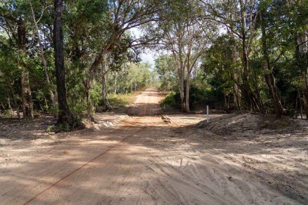 Stewart River Free Camp; pristine camping near Cape York