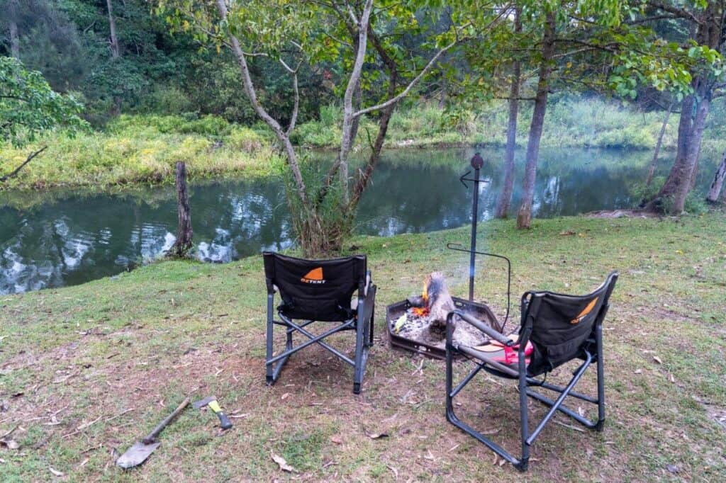 Hold it Flats; pristine camping near Mackay