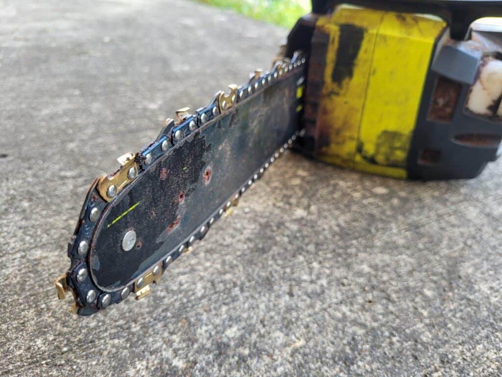 Ryobi 18V Chainsaw Chain Replacement