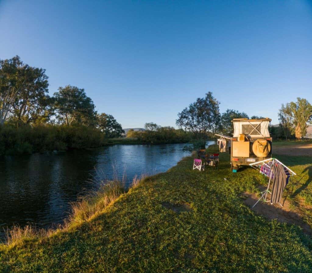 Lighthouse Crossing Reserve; sensational free camping