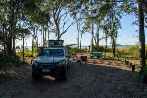 Camped at Eurimbula Creek