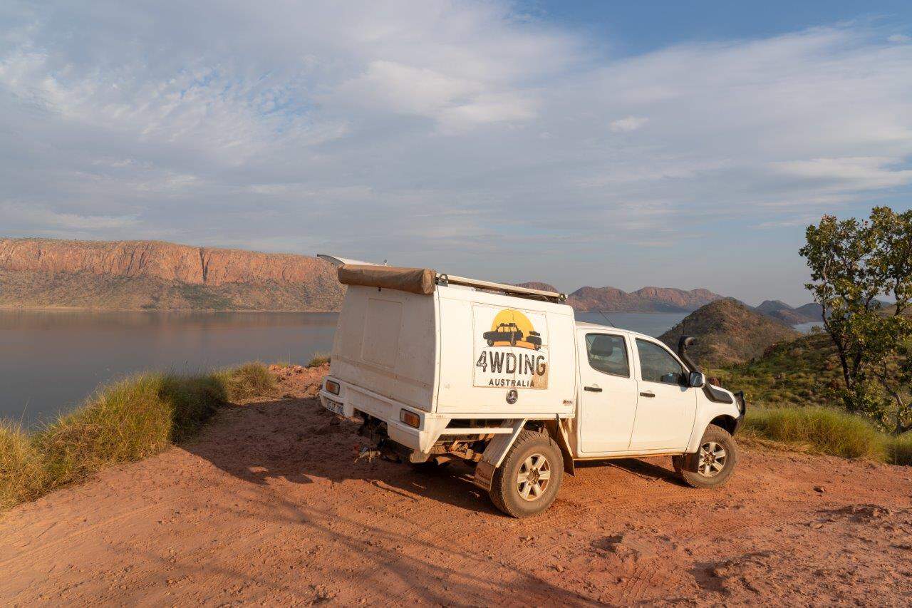Isuzu Dmax at Lake Argyle