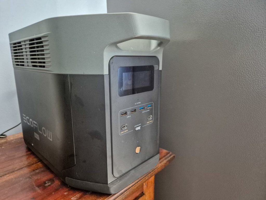 The front of the Delta 2 Max
