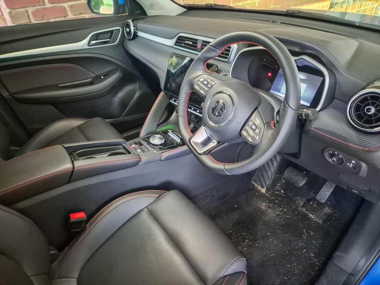 Inside our MG ZS EV